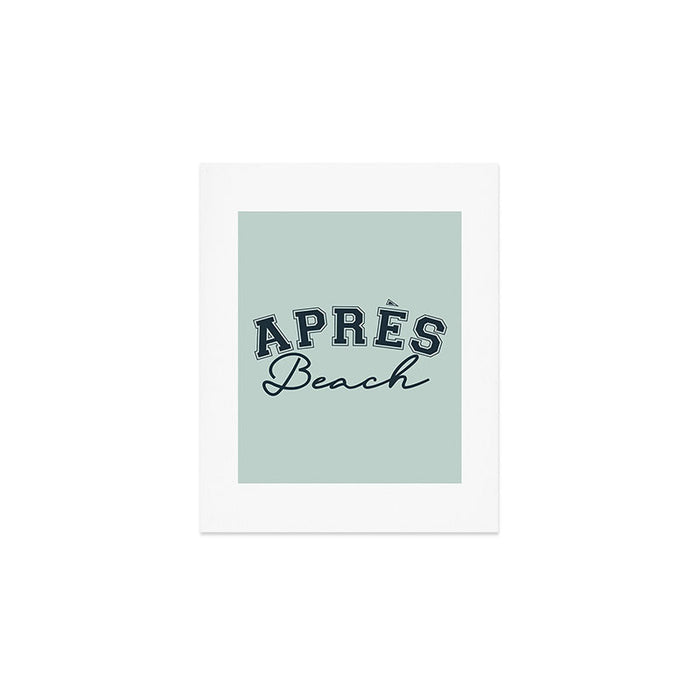 Aprés Beach Art Print Gallery Image 1