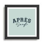 Aprés Surf Framed Art Print Gallery Image 1