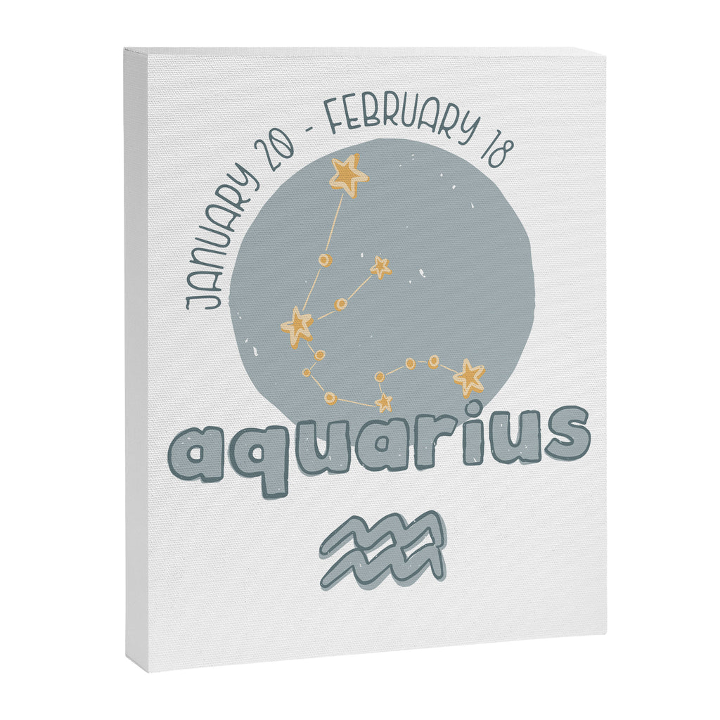 Aquarius Constellation Canvas Print Gallery Image 8