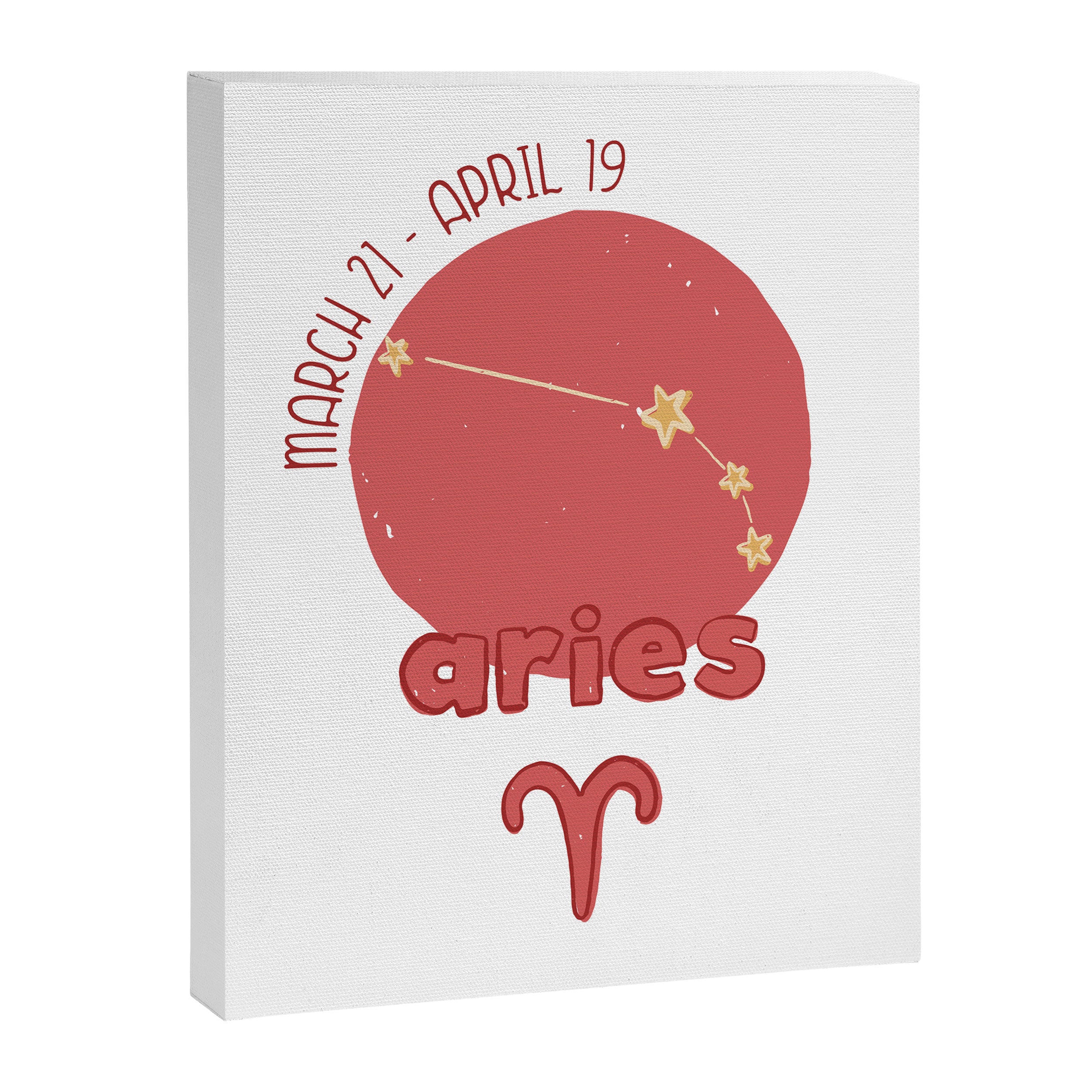 Aries Constellation Canvas Print Gallery Image 6