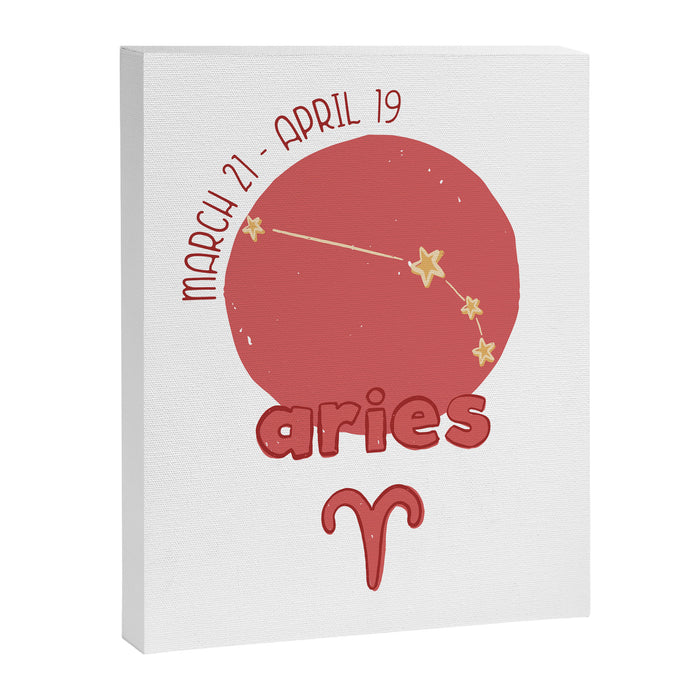 Aries Constellation Canvas Print Gallery Image 1