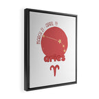 Aries Constellation Framed Canvas Print Gallery Image 2