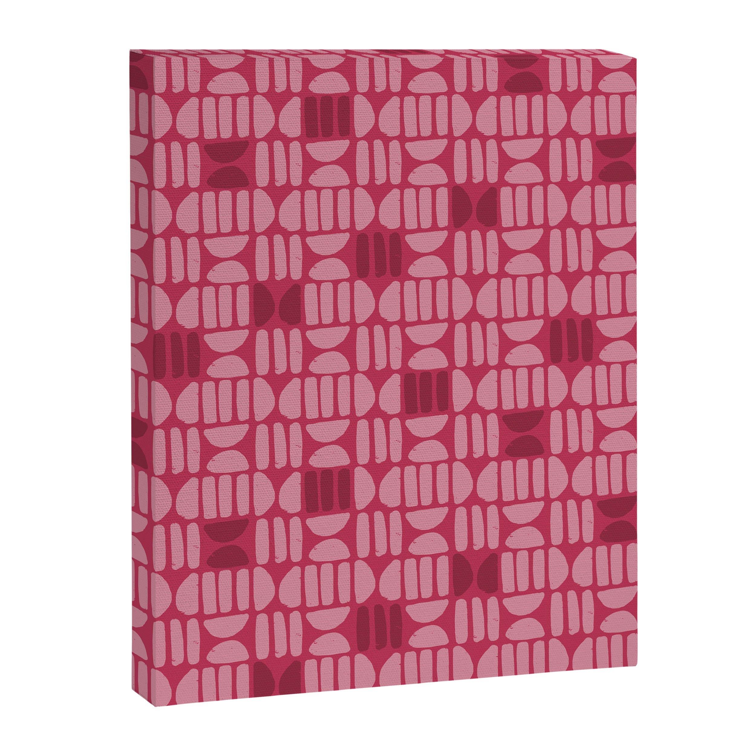 Boho Minimalism . Viva Magenta Canvas Print Gallery Image 8