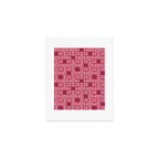 Boho Minimalism . Viva Magenta Art Print Gallery Image 1
