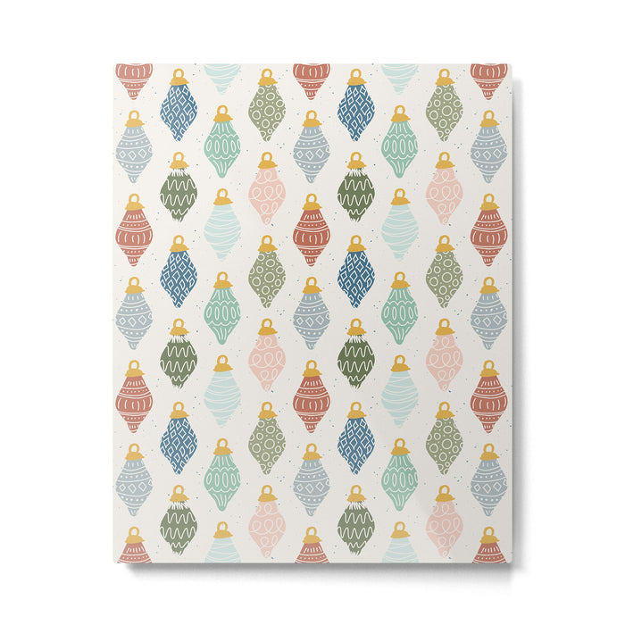 Boho Ornaments . Multicolor Metal Print Gallery Image 1