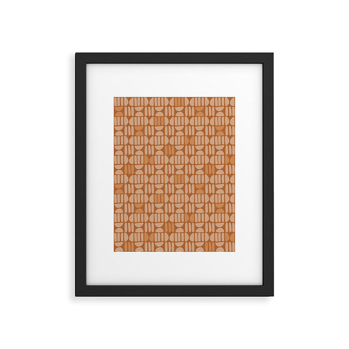 Bold Minimalism . Copper Framed Art Print Gallery Image 1