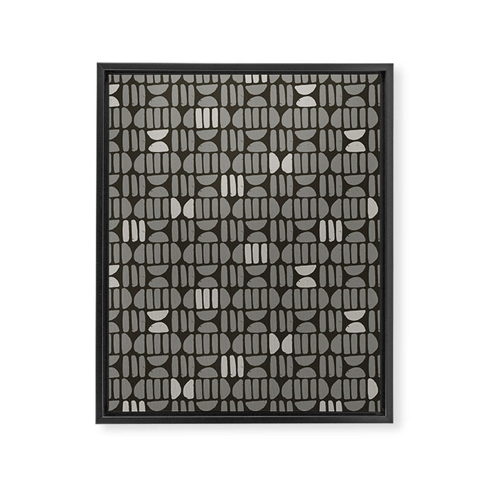 Bold Minimalism . Neutral Framed Canvas Print Gallery Image 1