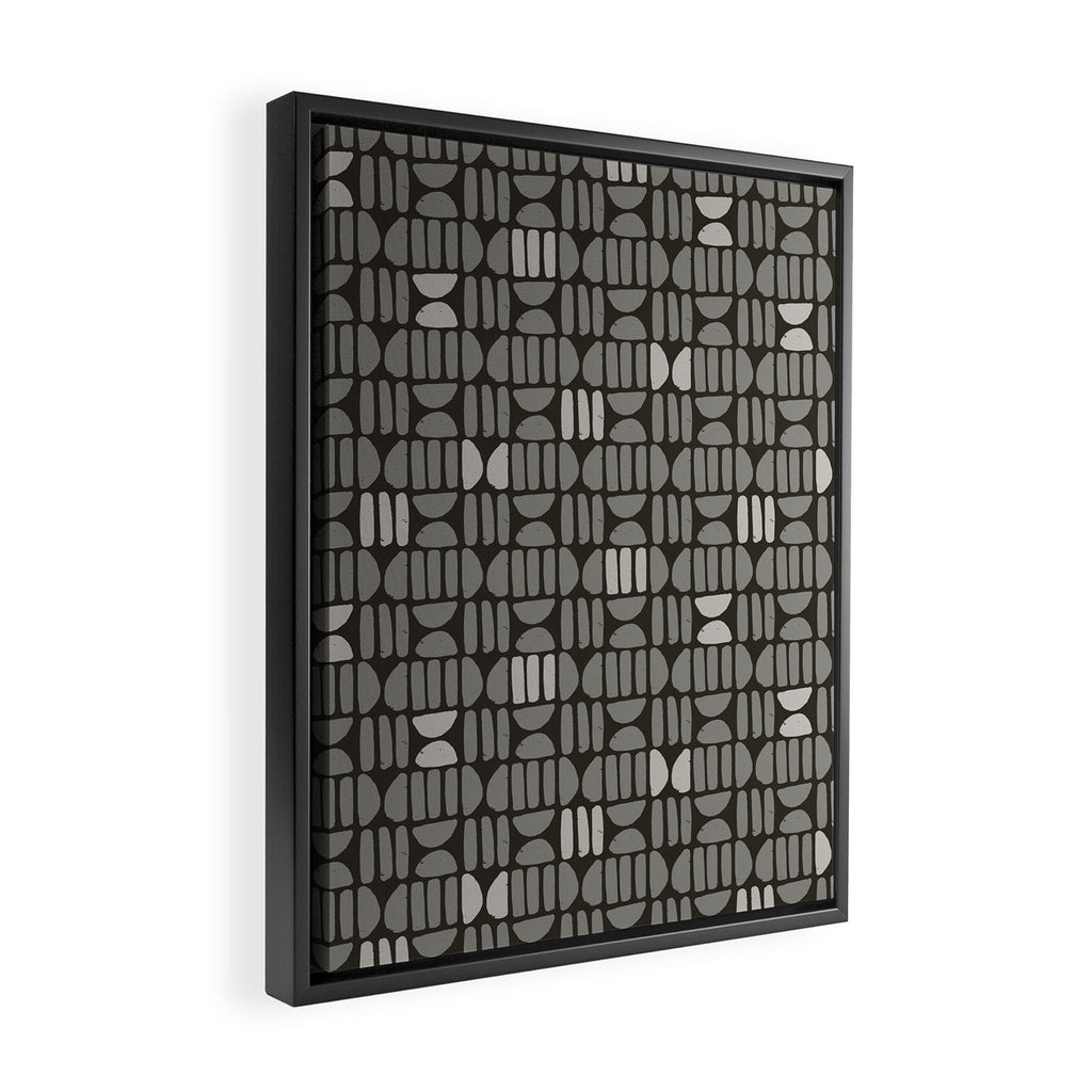 Bold Minimalism . Neutral Framed Canvas Print Gallery Image 2