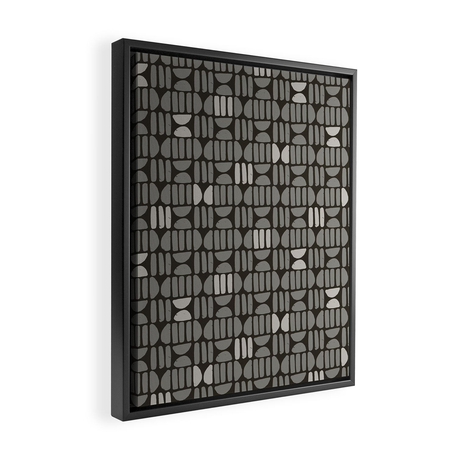 Bold Minimalism . Neutral Framed Canvas Print Gallery Image 2