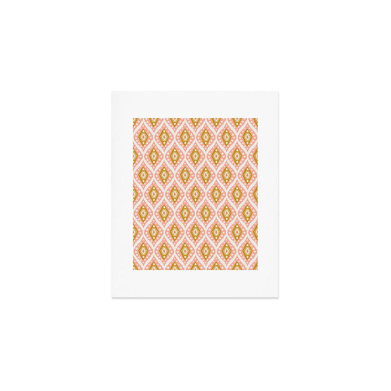 Caliza (Pink & Marigold) Art Print Gallery Image 1
