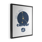 Cancer Constellation Framed Canvas Print Gallery Image 2