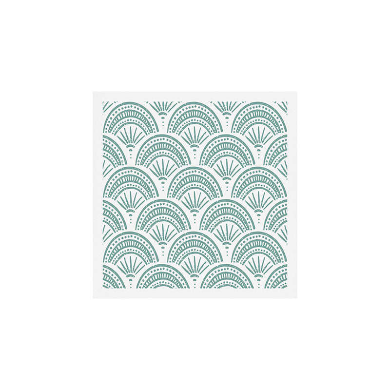 Coastal Deco . Teal Art Print Gallery Image 1