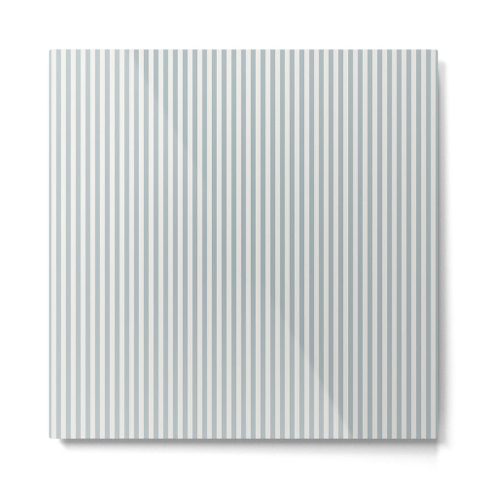 CoastL Stripe . Blue Metal Print Gallery Image 1