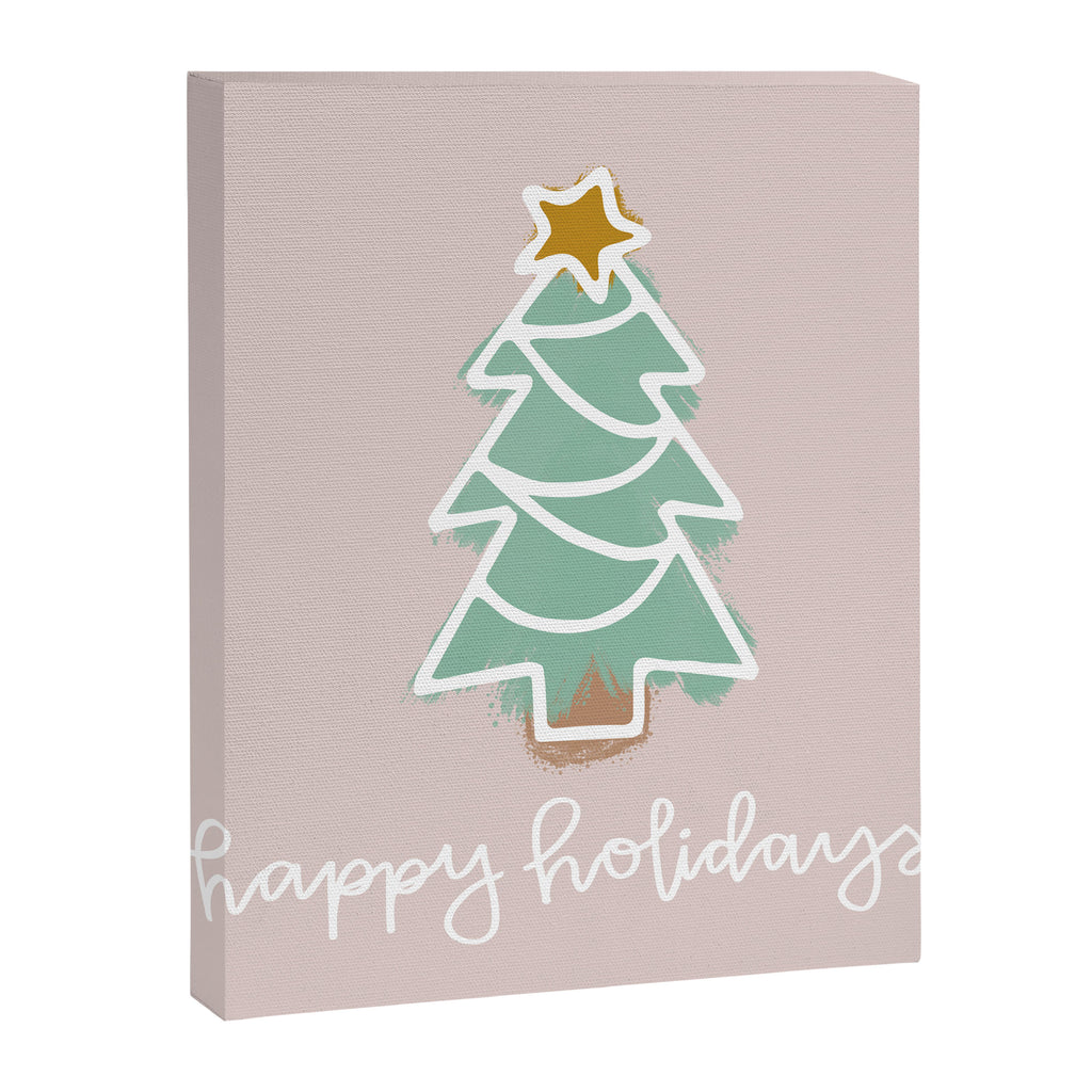CoastL Christmas Light Blush  Canvas Print Gallery Image 8