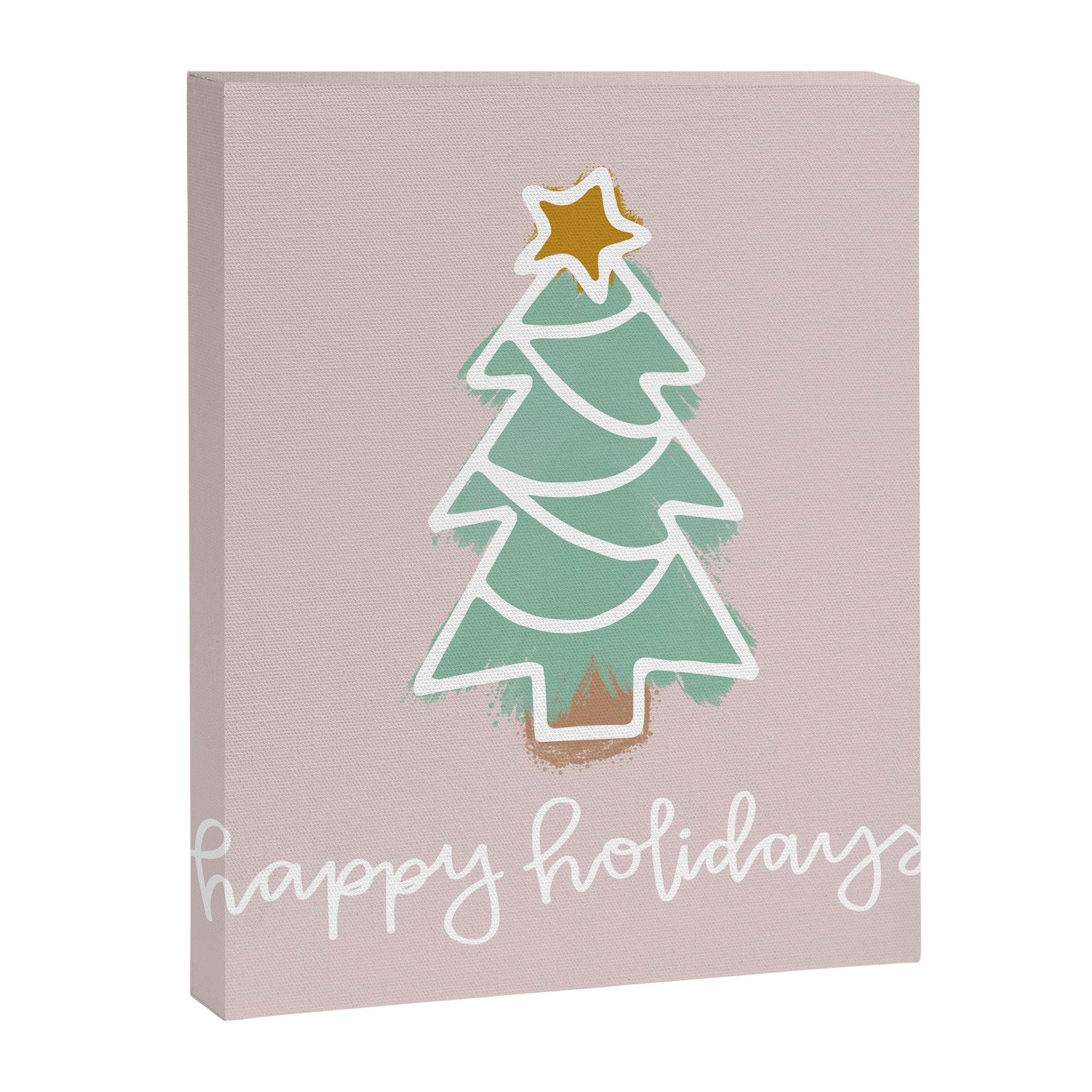 CoastL Christmas Light Blush  Canvas Print Gallery Image 8