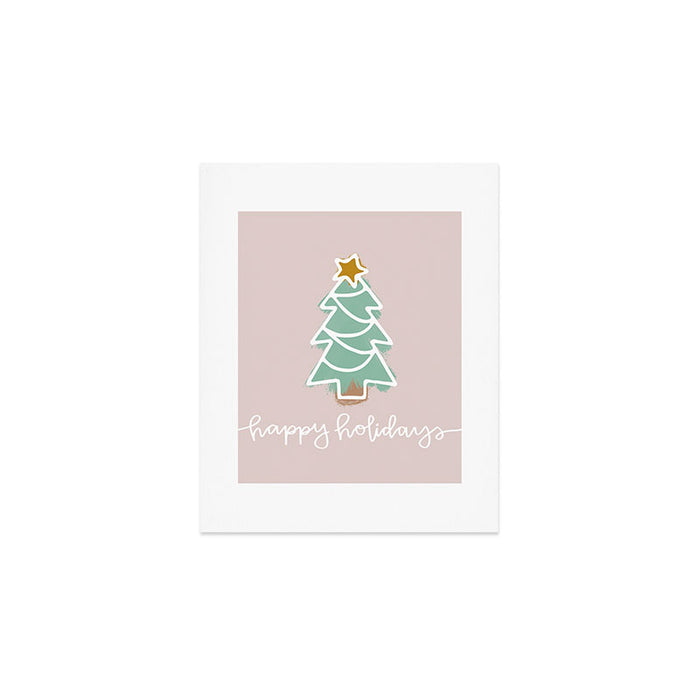 CoastL Christmas Light Blush  Art Print Gallery Image 1