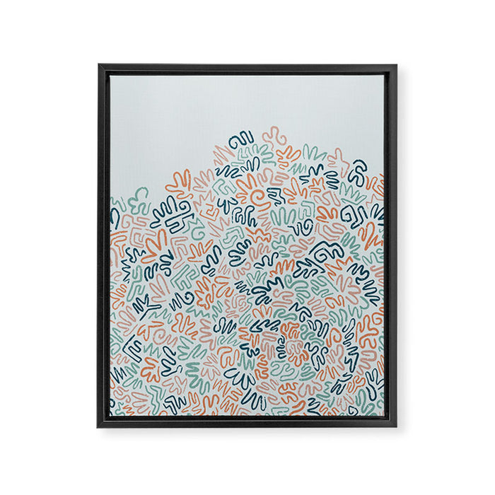 Coral Reef Framed Canvas Print Gallery Image 1