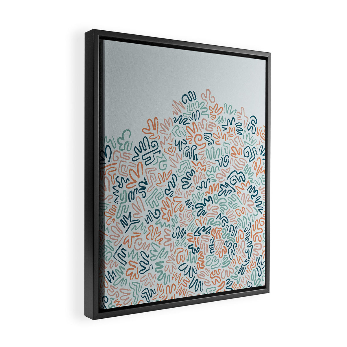 Coral Reef Framed Canvas Print Gallery Image 2