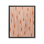 Drip Drop | Terra Cotta Framed Canvas Print Gallery Image 6