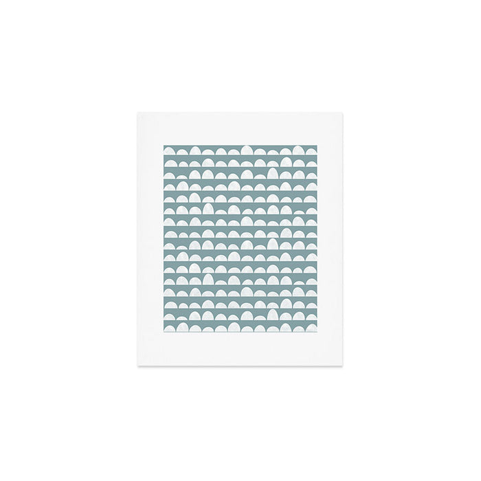 Dunes (denim blue) Art Print Gallery Image 1