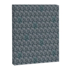 Feather Tile Navy Canvas Print Gallery Image 8