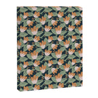 Floral Vines . Navy Canvas Print Gallery Image 8