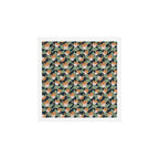 Floral Vines . Navy Art Print Gallery Image 1