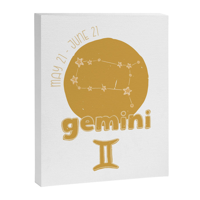 Gemini Constellation Canvas Print Gallery Image 1