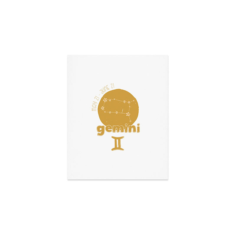 Gemini Constellation Art Print Gallery Image 1