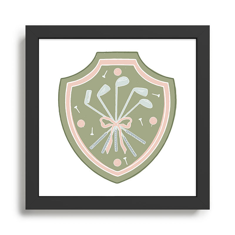Girls Golf Framed Art Print Gallery Image 1