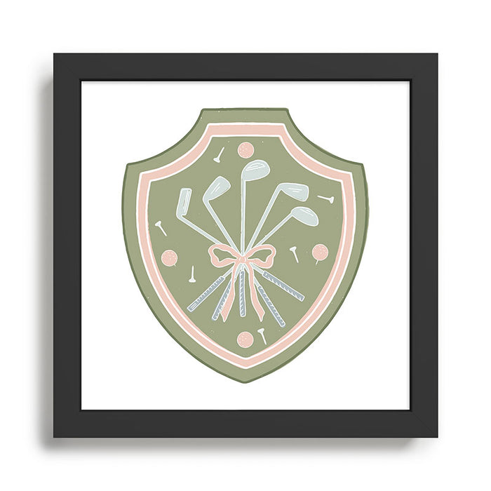 Girls Golf Framed Art Print Gallery Image 1