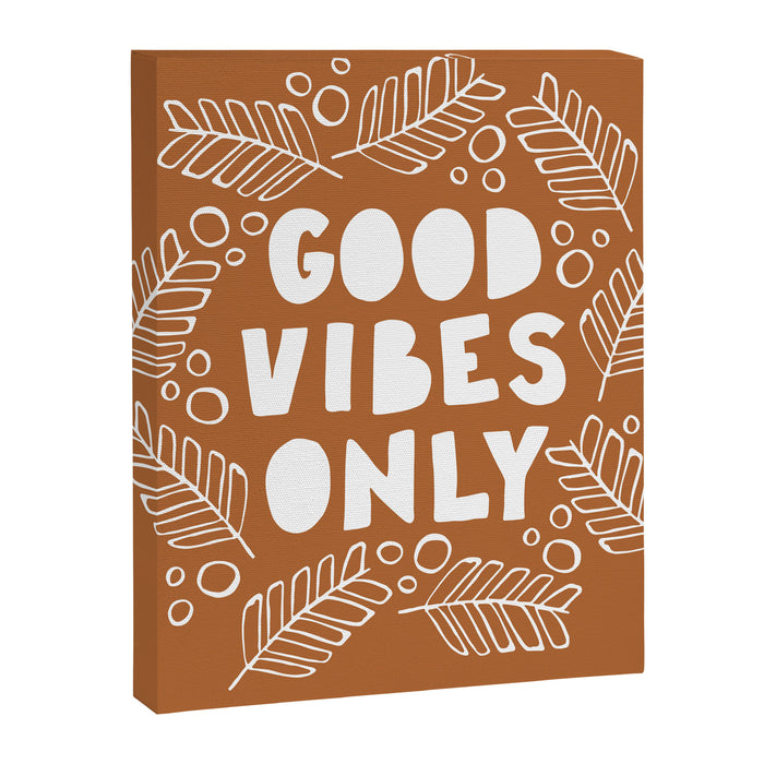 Good Vibes Only | Copper Canvas Print Gallery Image 1
