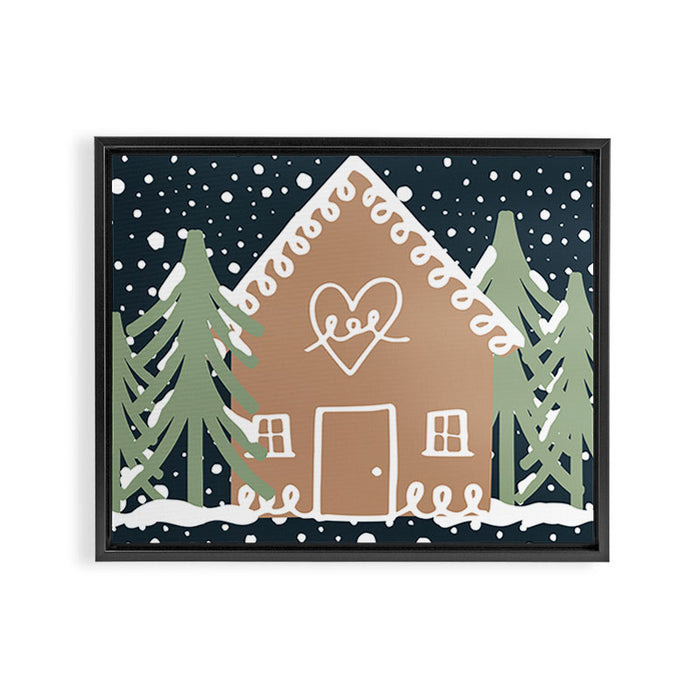 Home for the Holidays Framed Canvas Print Gallery Image 1