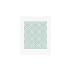 IKAT II . AQUA Art Print Gallery Image 1