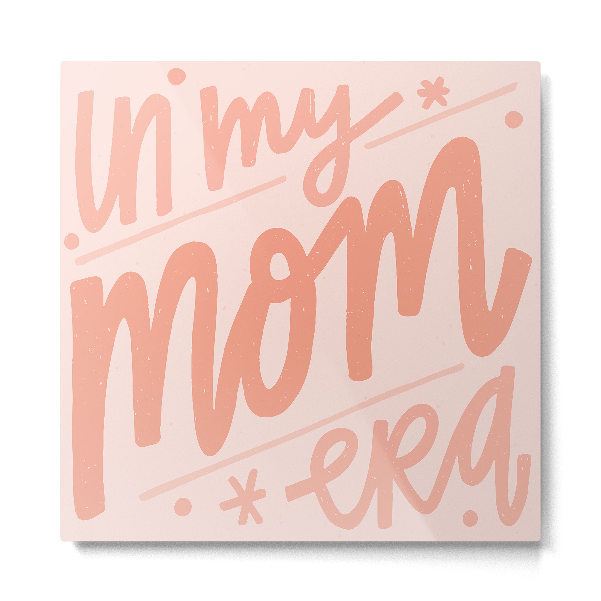 In my mom era . Pink Metal Print Gallery Image 2
