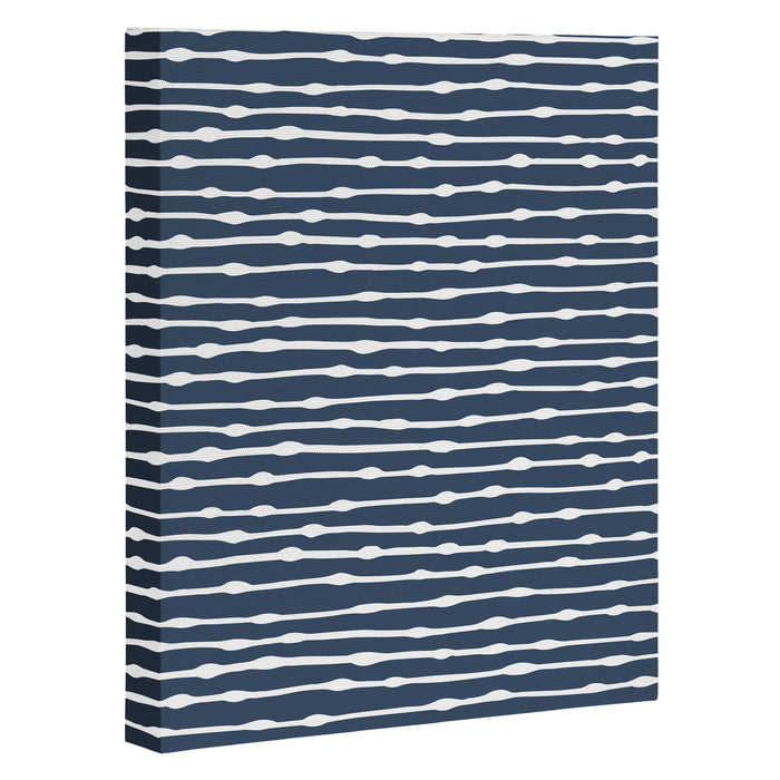 Khipu . Classic Blue Canvas Print Gallery Image 1