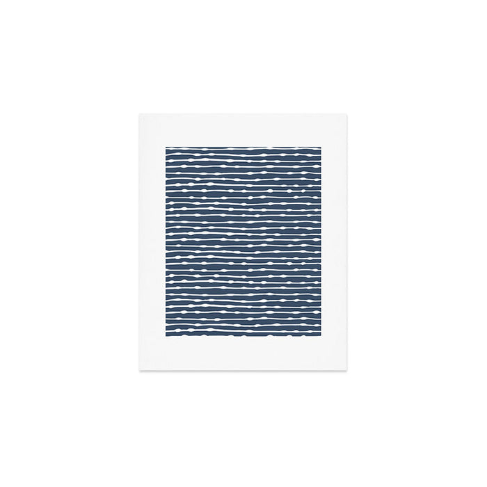Khipu . Classic Blue Art Print Gallery Image 1