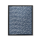 Khipu . Classic Blue Framed Canvas Print Gallery Image 6