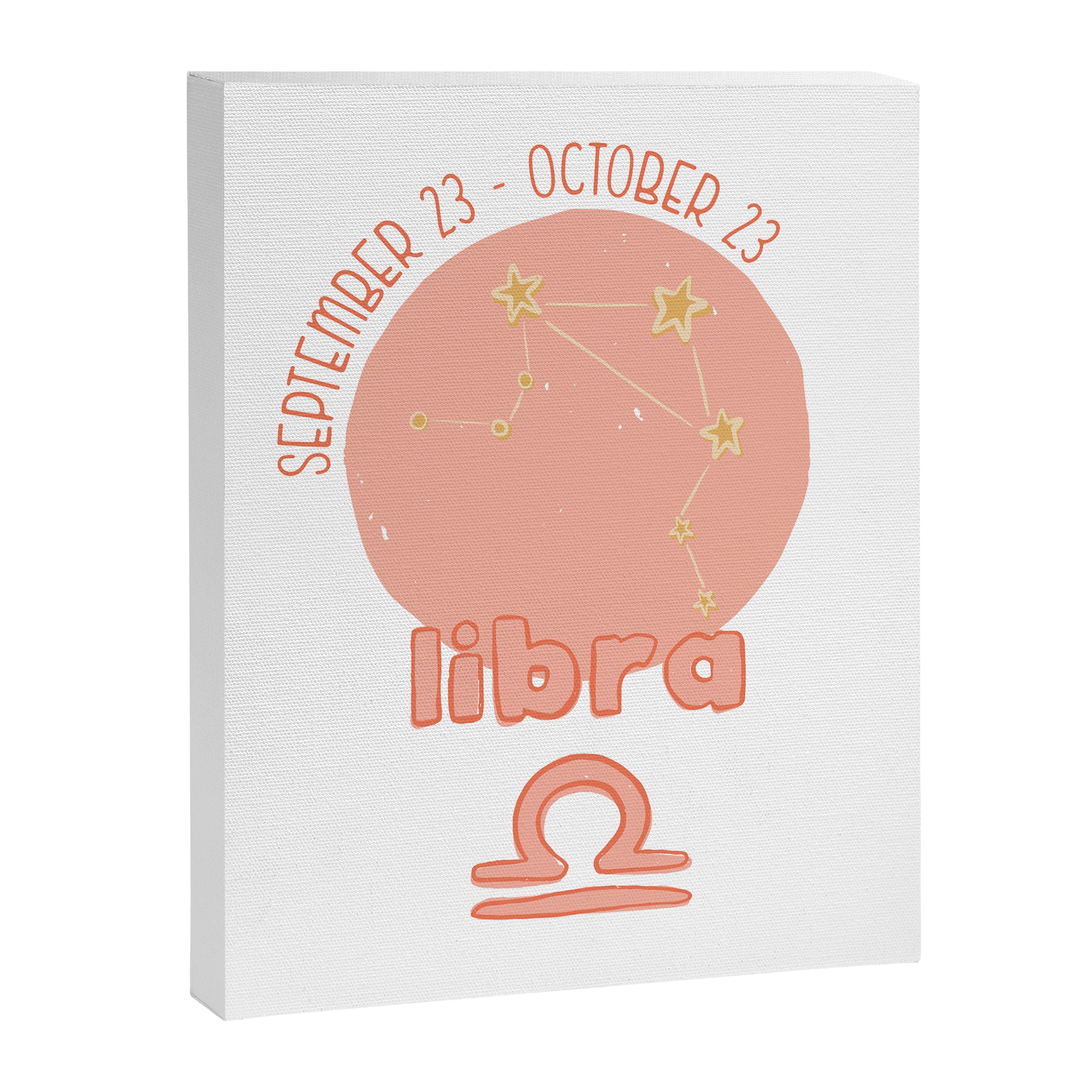 Libra Constellation Canvas Print Gallery Image 8