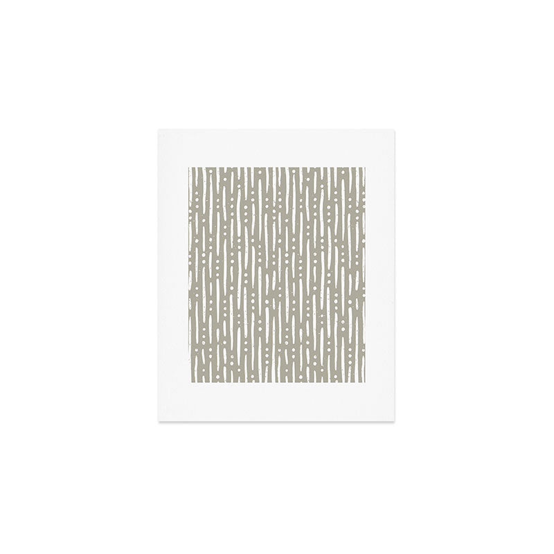 Line Up in Sand Art Print Gallery Image 1