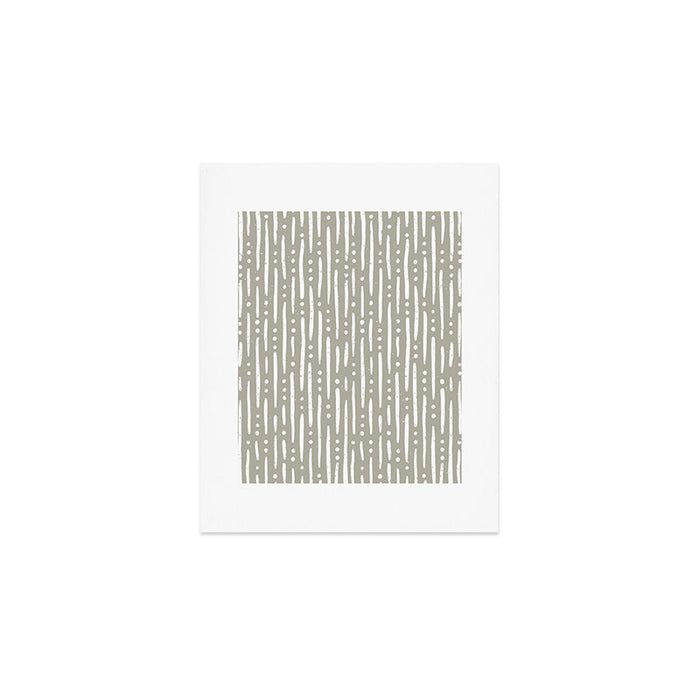 Line Up in Sand Art Print Gallery Image 1