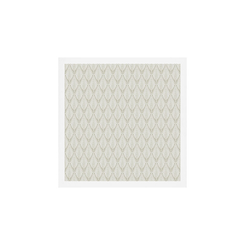 Linocut Palm Leaves . Neutral Art Print Gallery Image 1