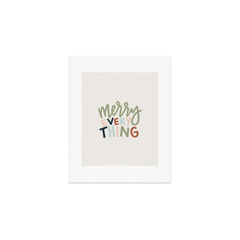 Merry EVERYTHING Art Print Gallery Image 1