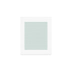Modern Boho Mudcloth on Aqua Mint  Art Print Gallery Image 1