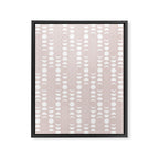 Moon Phases (Light Blush) Framed Canvas Print Gallery Image 8