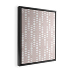 Moon Phases (Light Blush) Framed Canvas Print Gallery Image 2