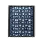 Mudcloth | Classic Blue Framed Canvas Print Gallery Image 8