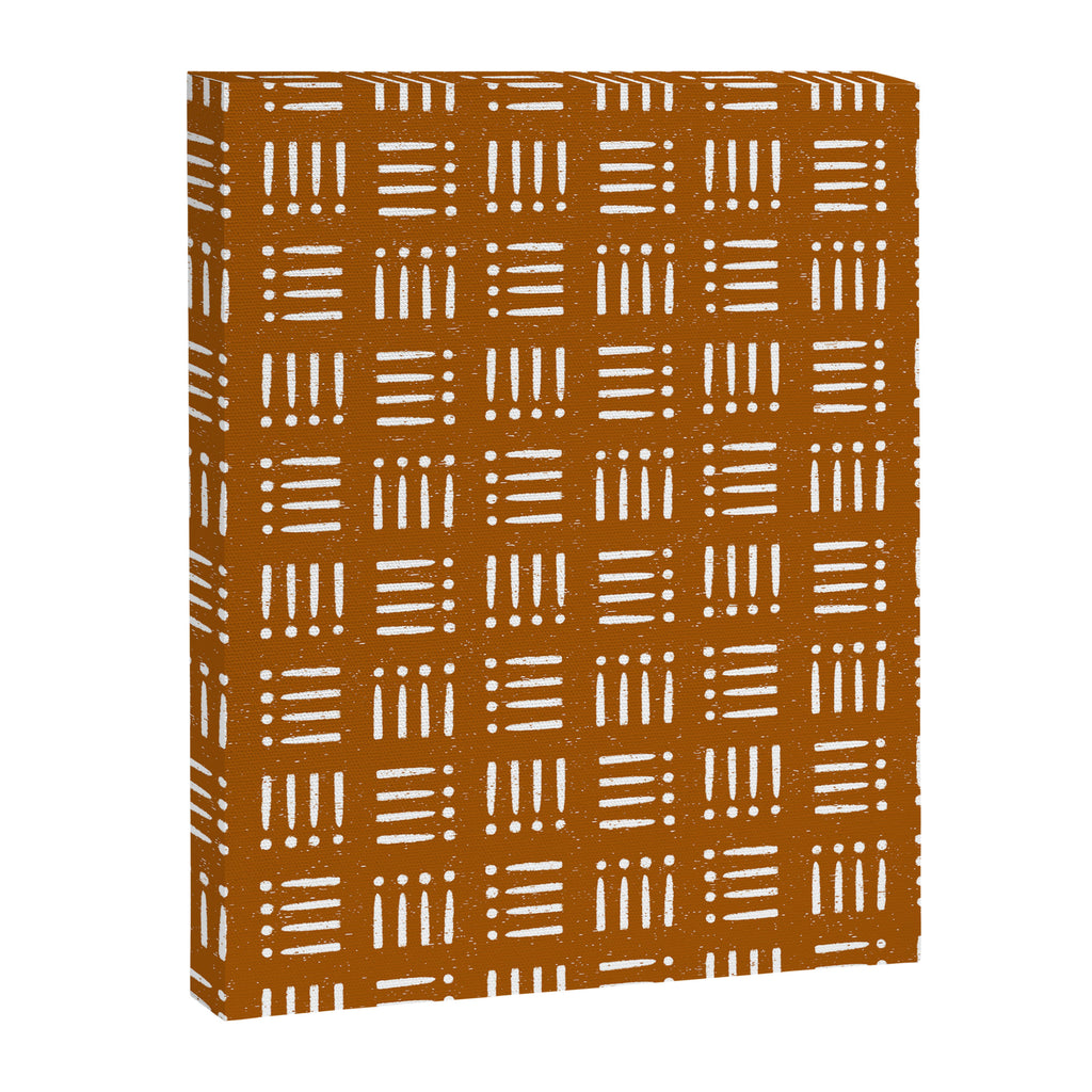 Mudcloth | Clay Canvas Print Gallery Image 8