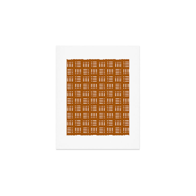 Mudcloth | Clay Art Print Gallery Image 1