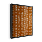 Mudcloth | Clay Framed Canvas Print Gallery Image 2